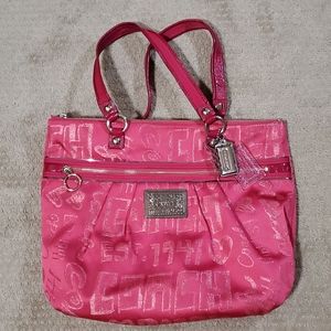 Coach Poppy Tote Purse